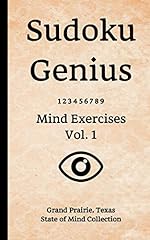 Usato, Sudoku Genius Mind Exercises Volume 1: Grand Prairie, Texas State of Mind Collection usato  Spedito ovunque in Italia 