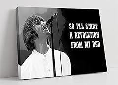 Canvasartshop oasis liam for sale  Delivered anywhere in UK