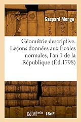 Géométrie descriptive d'occasion  Livré partout en France