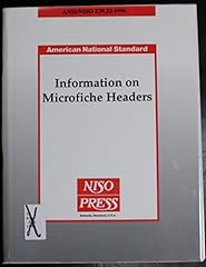 Information microfiche headers for sale  Delivered anywhere in UK