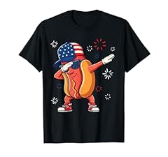 Patriotic dabbing hotdog for sale  Delivered anywhere in USA 