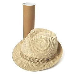 Comhats straw trilby for sale  Delivered anywhere in UK