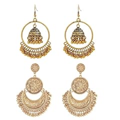 Jhumka tassel orecchini usato  Spedito ovunque in Italia 