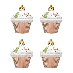 4pcs christmas cupcake for sale  Delivered anywhere in UK