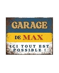 Plaque métal vintage d'occasion  Livré partout en France