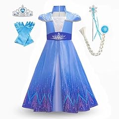 Girls elsa dress for sale  Delivered anywhere in UK