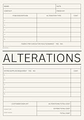 Alterations log book for sale  Delivered anywhere in USA 