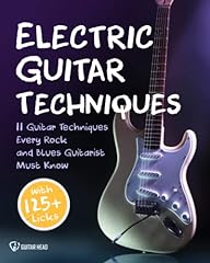 Electric guitar techniques for sale  Delivered anywhere in UK