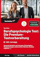 Berufspsychologie test premium gebraucht kaufen  Wird an jeden Ort in Deutschland