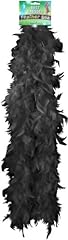Black feather boa for sale  Delivered anywhere in UK