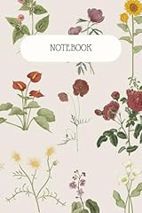 Vintage flower notebook for sale  Delivered anywhere in UK