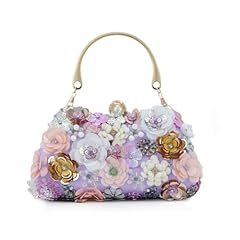 Fecialy flower clutch for sale  Delivered anywhere in USA 