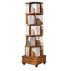 Jsljjbd rotating bookshelf for sale  Delivered anywhere in USA 