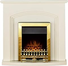 Adam Truro Fireplace Suite in Cream with Blenheim Electric for sale  Delivered anywhere in UK