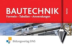 Bautechnik formeln tabellen gebraucht kaufen  Wird an jeden Ort in Deutschland
