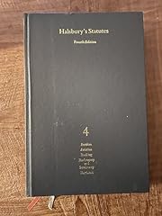 Halsbury statutes 4th for sale  Delivered anywhere in UK