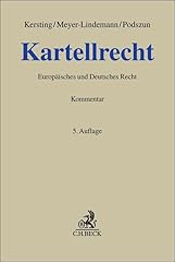Kartellrecht kommentar zum gebraucht kaufen  Wird an jeden Ort in Deutschland