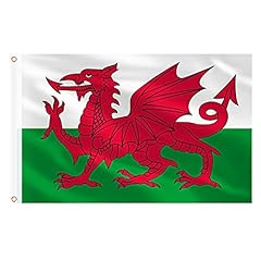 Ahfulife welsh flags for sale  Delivered anywhere in UK