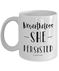 Nevertheless persisted mug for sale  Delivered anywhere in USA 