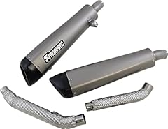 Akrapovic coppia scarico usato  Spedito ovunque in Italia 