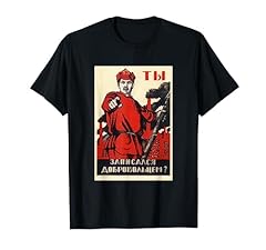 Soviet shirt red for sale  Delivered anywhere in USA 