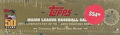 2001 topps baseball for sale  Delivered anywhere in USA 