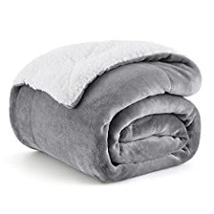 Bedsure sherpa fleece for sale  Delivered anywhere in UK