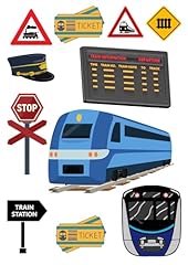 Edible print train for sale  Delivered anywhere in UK