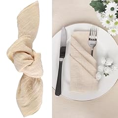 Pcs cloth napkins16.5x16.5 for sale  Delivered anywhere in UK