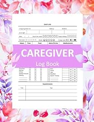 Caregiver daily log for sale  Delivered anywhere in UK