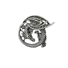 Carved dragon brooch for sale  Delivered anywhere in USA 