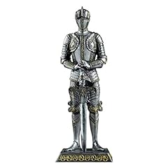 Silver knight statue for sale  Delivered anywhere in USA 