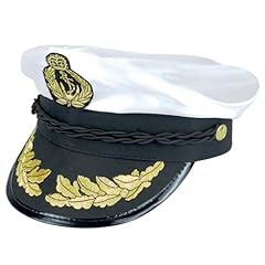 Navy captain hat for sale  Delivered anywhere in UK