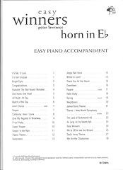 Easy winners tenor for sale  Delivered anywhere in UK