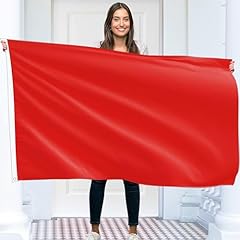 Einfarbige rot flagge gebraucht kaufen  Wird an jeden Ort in Deutschland