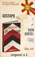 Gestapo sven hassel usato  Spedito ovunque in Italia 