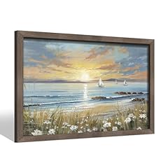 Beach wooden framed for sale  Delivered anywhere in USA 