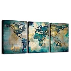 Homewish map canvas for sale  Delivered anywhere in UK
