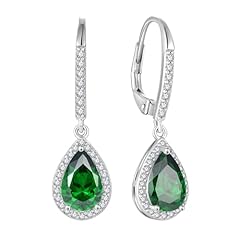 Teardrop dangle emerald for sale  Delivered anywhere in UK