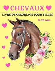 Chevaux livre coloriage d'occasion  Livré partout en France