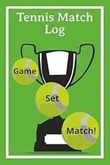 Tennis match log gebraucht kaufen  Wird an jeden Ort in Deutschland