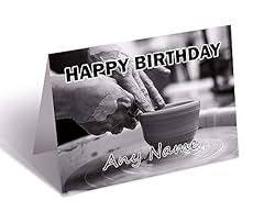 Pottery birthday greeting for sale  Delivered anywhere in UK
