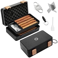 Travel cigar humidor for sale  Delivered anywhere in USA 