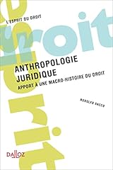 Anthropologie juridique apport usato  Spedito ovunque in Italia 