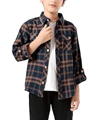 Boys plaid flannel for sale  Delivered anywhere in USA 