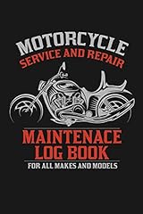 Motorcycle maintenance log for sale  Delivered anywhere in USA 