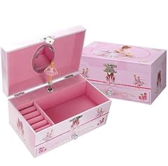 TAOPU Sweet Musical Jewelry Box with Pullout Drawer, used for sale  Delivered anywhere in UK