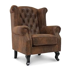 Chesterfield wingback fireside for sale  Delivered anywhere in UK