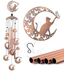Cat wind chimes for sale  Delivered anywhere in USA 