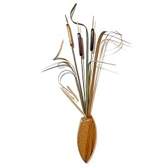 Wood cattails wall for sale  Delivered anywhere in USA 